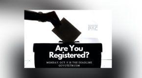October 5 is the Voter Registration Deadline