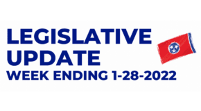 Legislative Update Week Ending 1-28-2022