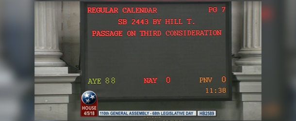 Subsequent Probation Bill passes House and Senate, heads to Governor