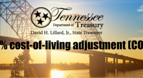TCRS – 3% cost-of-living adjustment